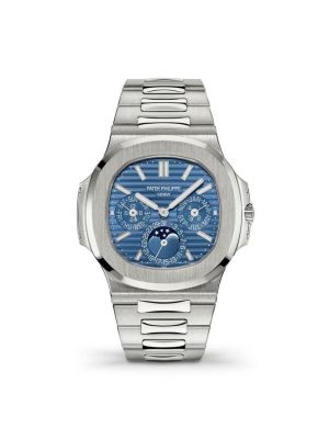 Nautilus Perpetual Automatic Blue Dial Men's Watch