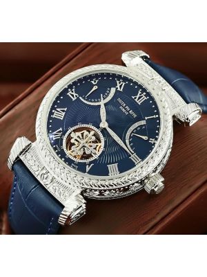 Patek Philippe Geneve Tourbillon Blue Watch