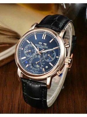 Patek Philippe Grand Complications Split Sec Chronograph Perpetual Calendar Watch 