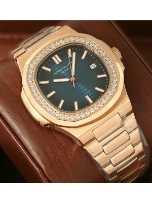 Patek Philippe Nautilus Blue Dial Watch