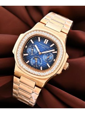 Patek Philippe Nautilus Diamond Bezel Watch