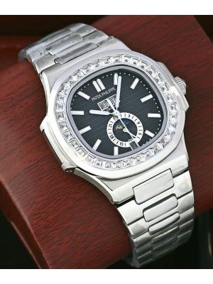 Patek Philippe Nautilus Diamond Bezel Watch