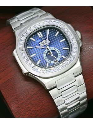 Patek Philippe Nautilus Diamond Bezel Watch