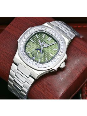 Patek Philippe Nautilus Diamond Bezel Watch