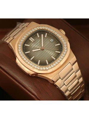 Patek Philippe Nautilus Gray Dial Watch