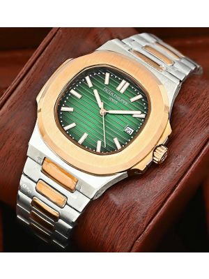 Patek Philippe Nautilus Green Dial Men's Watch