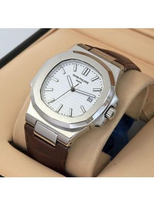 Patek Philippe Nautilus Mens White Dial  Watches Pakistan