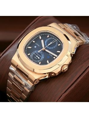Patek Philippe Nautilus Travel Time Chronograph Watch
