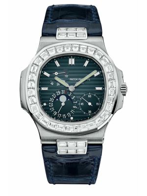 Patek Philippe  Nautilus Moon Phase Diamond