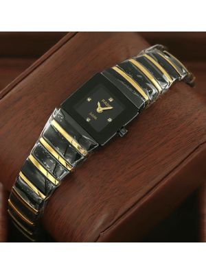 Rado Anatom Jubile Quartz Diamond Black Dial Watch