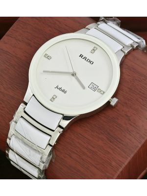 Rado Centrix Jubile Ceramic White Dial Watch