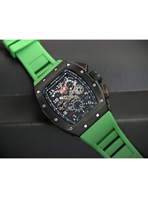 Richard Mille RM-011 Green TPT Quartz Automatic Flyback Chronograph  Pakistan