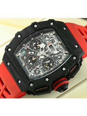 Richard Mille RM 11-03 Felipe Massa Flyback Carbon Fiber Watch