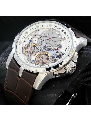 Roger Dubuis Excalibar Skeleton Double Tourbillon Watch
