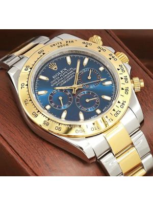 Rolex Cosmograph Daytona Blue Dial Watch