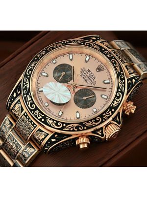 Rolex Cosmograph Daytona Hand-Engraved Watch