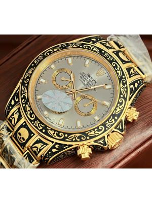 Rolex Cosmograph Daytona Hand-Engraved Watch