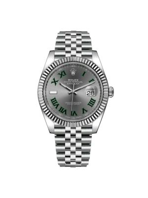 Rolex Datejust 41  Chain stainless steel watches, 
