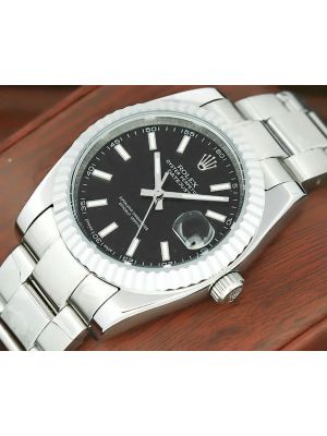 Rolex Datejust Black Dial Watch