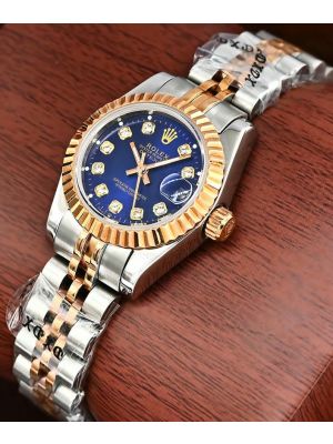 Rolex Datejust Blue Dial Ladies Watch