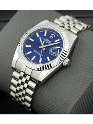 Rolex Datejust Blue Dial Jubilee Watch