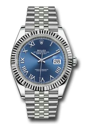 Rolex Datejust Blue Dial Watch