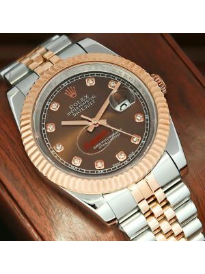 Rolex Datejust Chocolate Dial Watch
