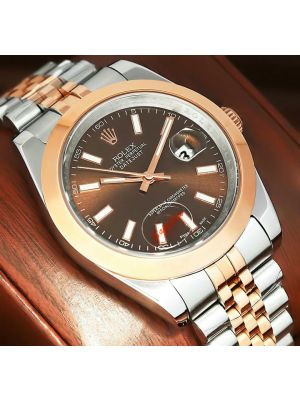 Rolex Datejust Chocolate Dial Watch
