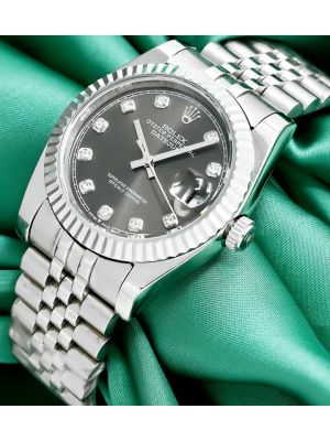 Rolex Datejust Dark Rhodium Grey Dial Watches Online Pakistan‎,