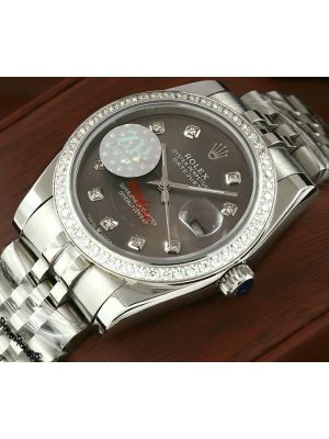 Rolex Datejust Diamond Bezel Swiss Watch