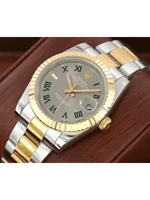 Rolex Datejust II Grey Roman Dial Watch