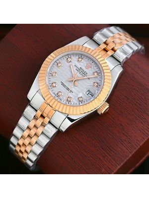 Rolex DateJust Two Tone Ladies Watch