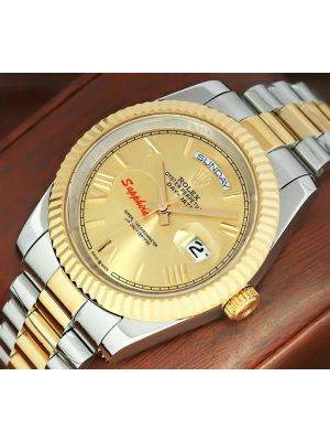 Rolex Day-Date Champagne Dial Men's Watch