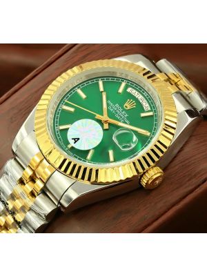 Rolex Day-Date Green Dial Watch