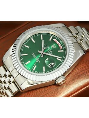 Rolex Day-Date Green Dial Watch