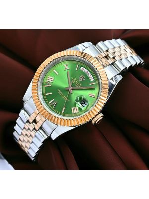 Rolex Day-Date Green Dial Watch