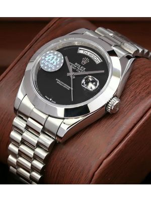 Rolex Day Date Onyx Dial Watch
