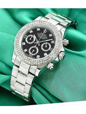 Rolex Daytona Diamond Bezel Watch