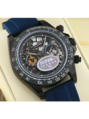 Rolex Daytona La Montoya Blue Strap Watch