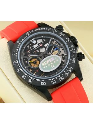 Rolex Daytona La Montoya Red Strap Watch