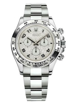 Rolex Daytona Pave Diamond Dial 40mm Watch