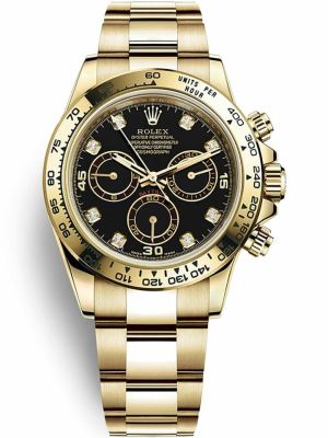 Rolex Cosmograph Daytona Black Dial Watch