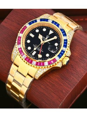 Rolex GMT-Master II Diamond Bezel Watch