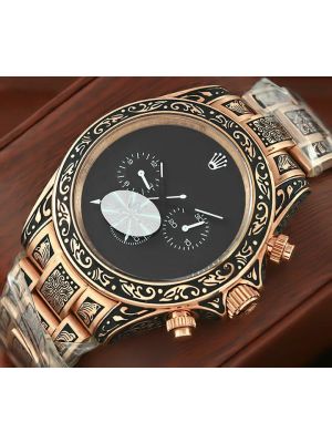 Rolex Cosmograph Daytona Hand-Engraved Watch