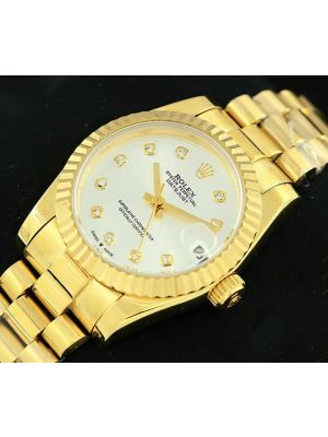 Rolex Lady-Datejust Silver Dial Watch