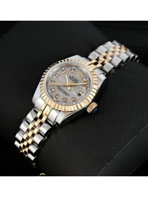 Rolex Lady Datejust 26 Two Tone Watch,