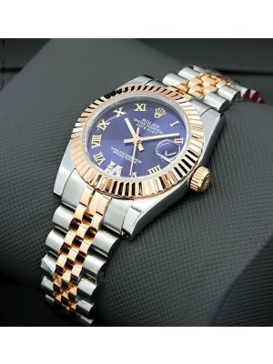 Rolex Lady Datejust Two Tone Blue Dial Luxury watches in Pakistan,