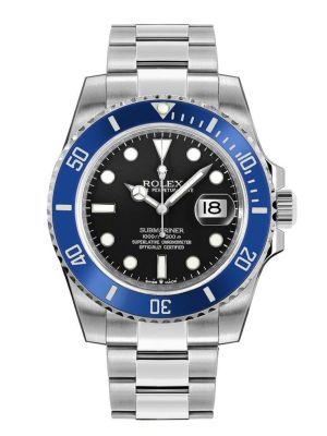 Rolex Submariner Date Blue Customized with Diamond Watch