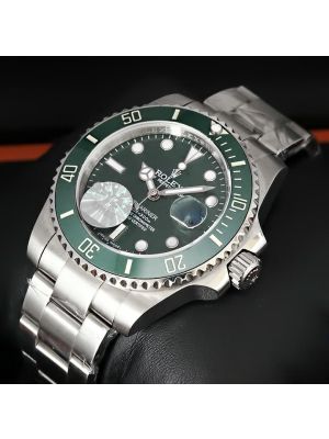 Rolex Submariner Date Green Dial Green Bezel Swiss Men Watch