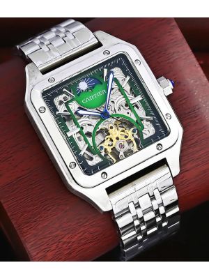 Santos de Cartier Skeleton Dial Watch